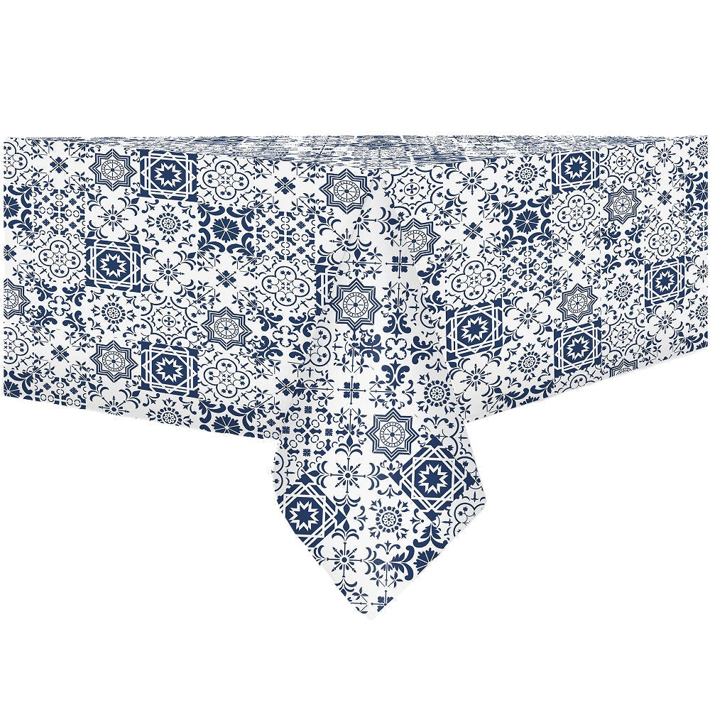 Nappe en PEVA imprimée tuiles