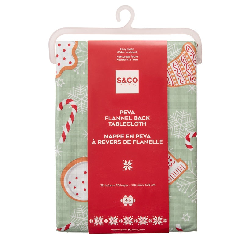Nappe en PEVA biscuits pain d'épices