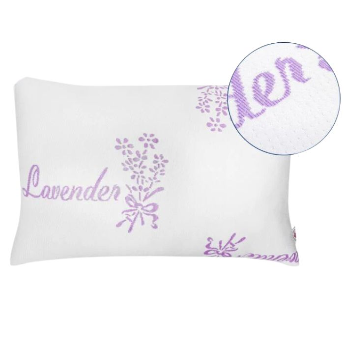 Oreiller standard 19 po x 29 po fragrance lavande