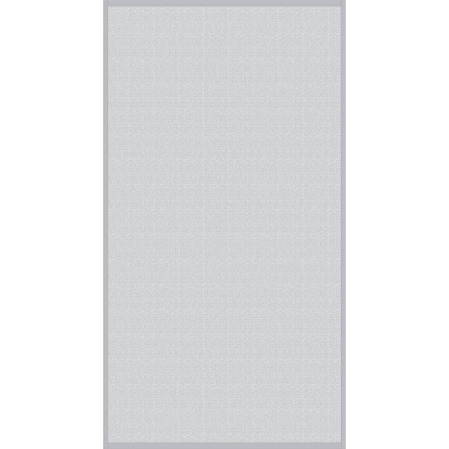 Serviette de bain chinée 27 po x 50 po gris clair
