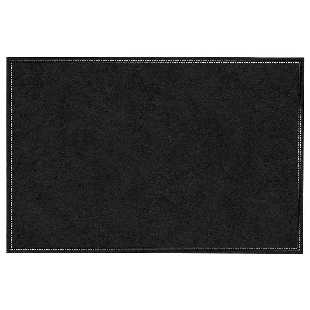 Napperon 12 po x 18 po en faux cuir