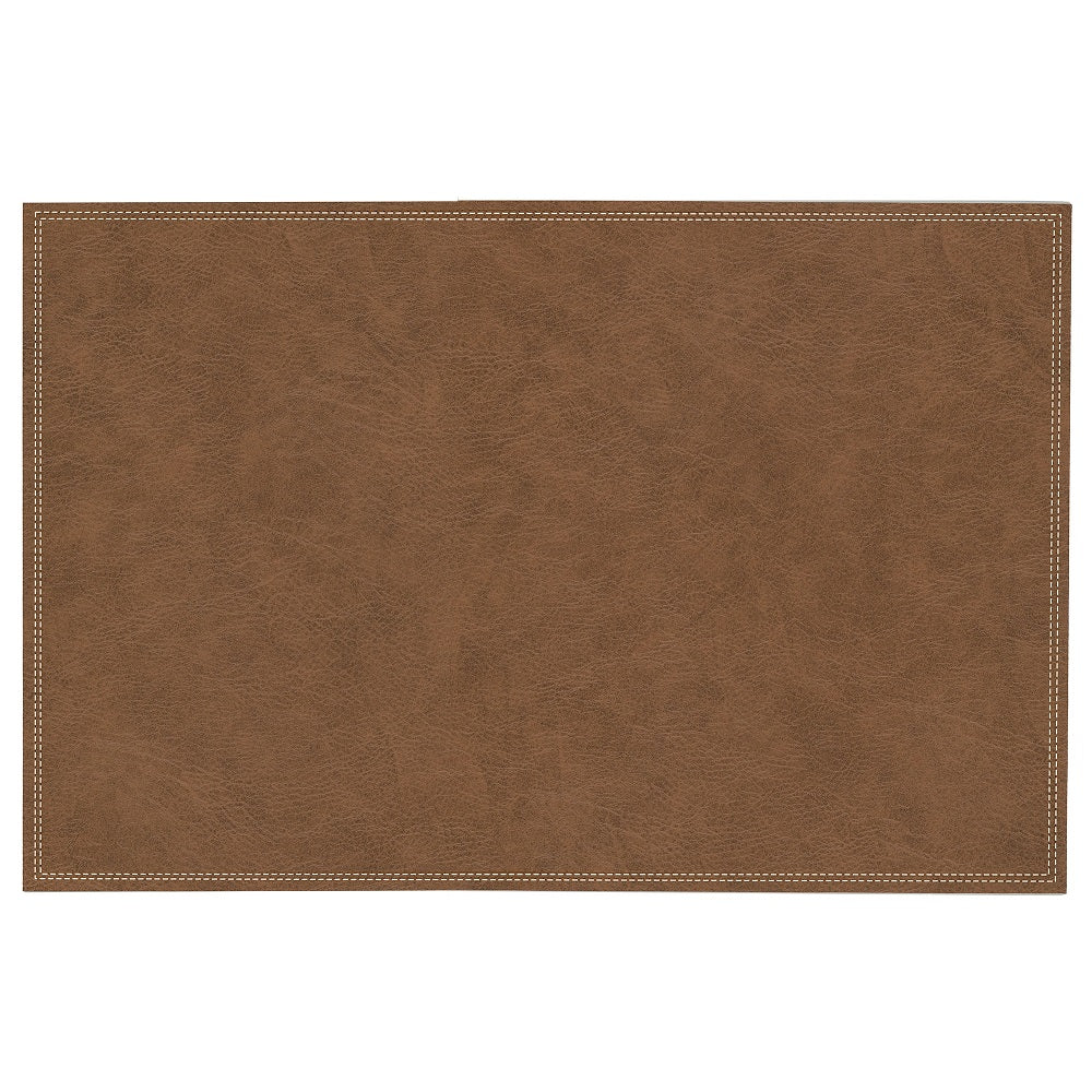 Napperon 12 po x 18 po en faux cuir