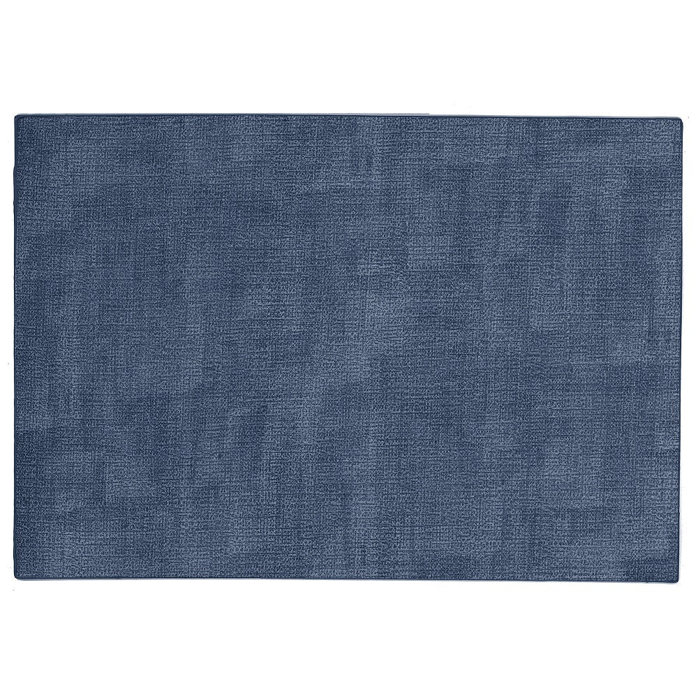 Napperon 12 po x 18 po en faux suède denim