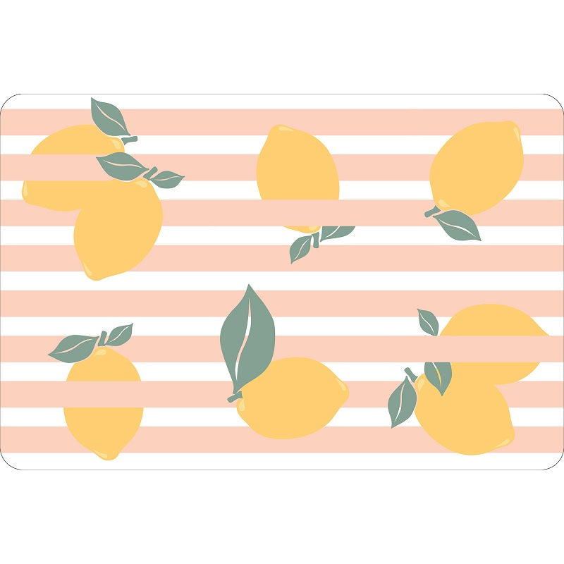 Napperon en polypropylène 12 po x 18 po citrons