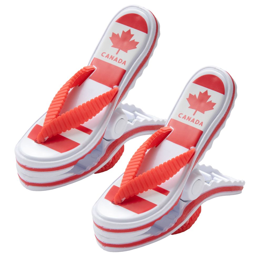 Pince à serviette de plage en forme de sandale Canada (paquet de 2)