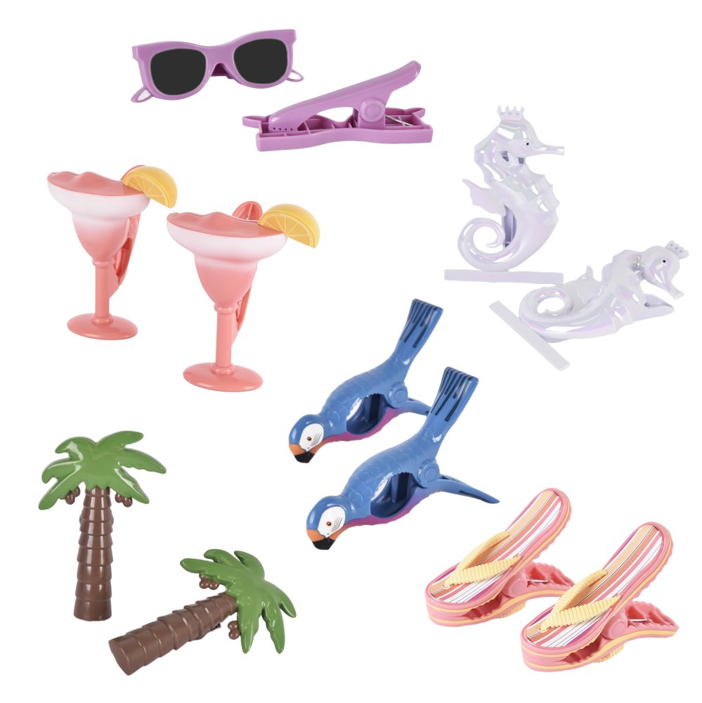 Pince à serviette de plage (paquet de 2)