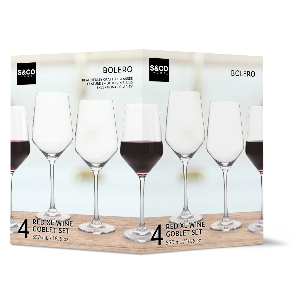Coupe à vin rouge Bolero (paquet de 4)