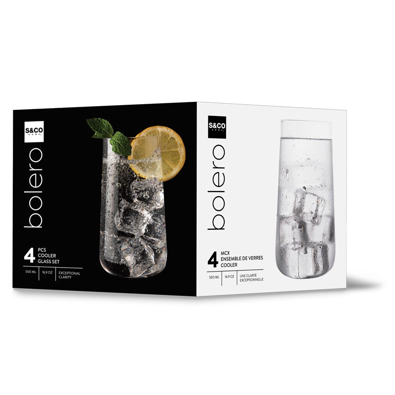 Ensemble de 4 verres 500 ml Bolero