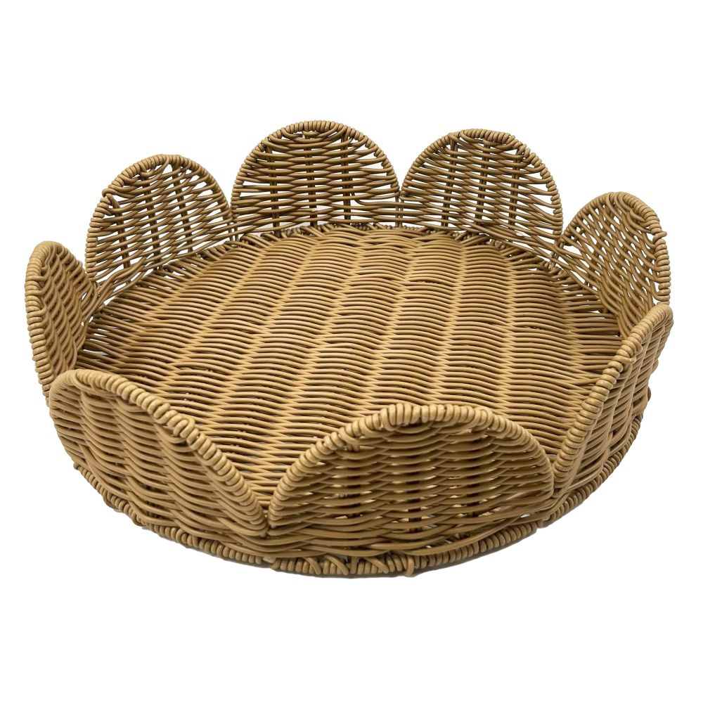 Plateau de service tissé 13.7 po x 3,3 po
