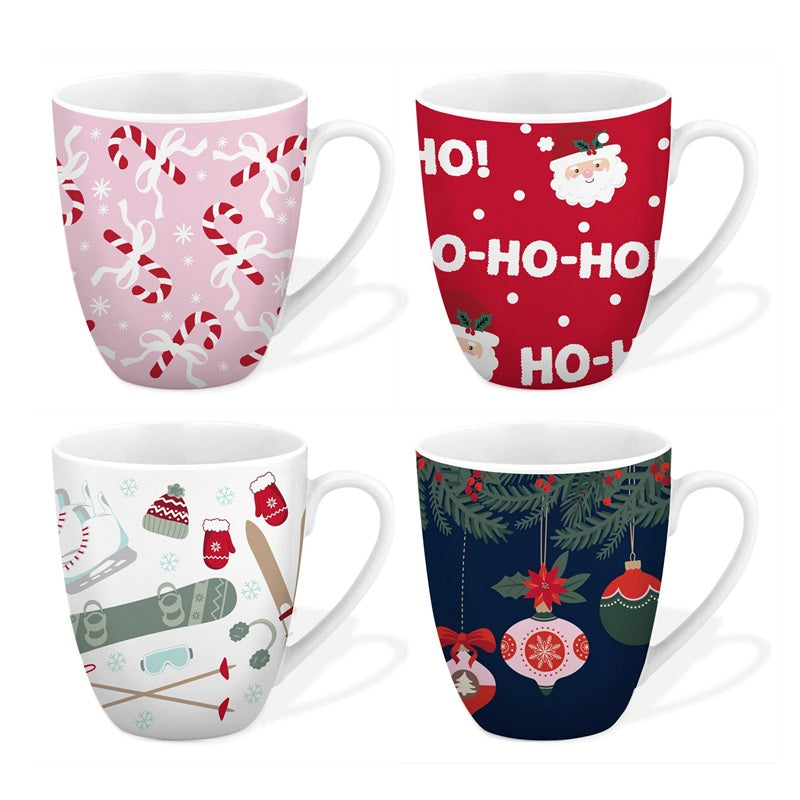 Tasse à café 380 ml imprimé Noël
