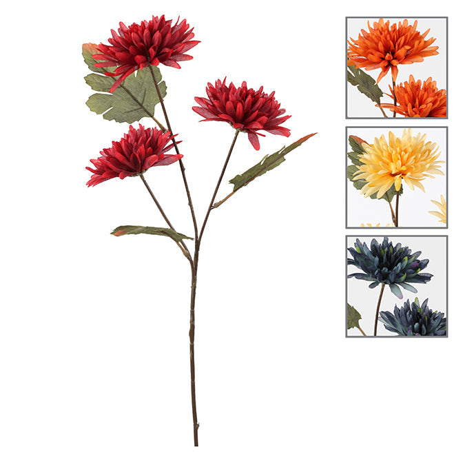 Bouquet de chrysanthèmes artificiel 26 po