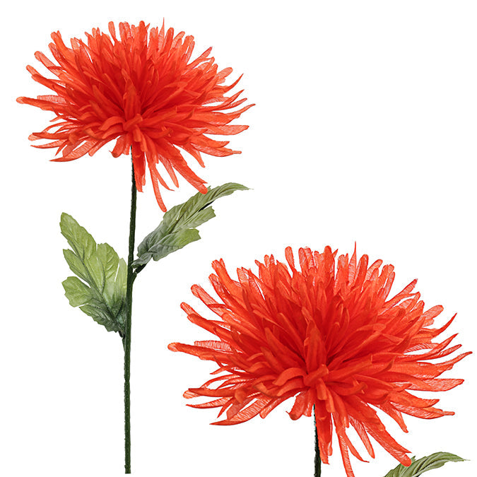 Tige de chrysanthème artificielle Fuji 25 po