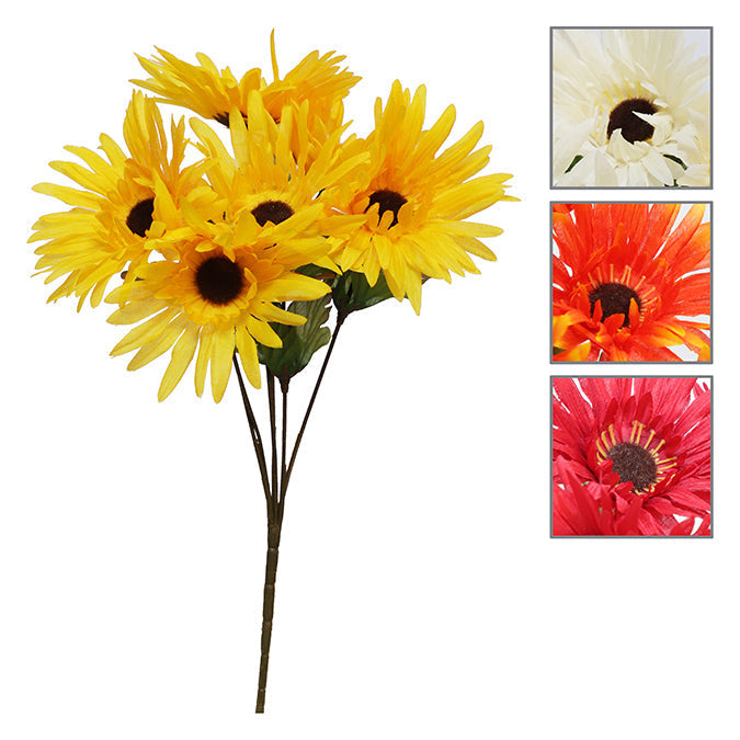 Bouquet de marguerites artificielles