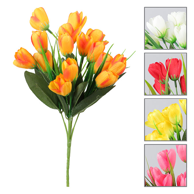 Bouquet de tulipes artificielles 12 po