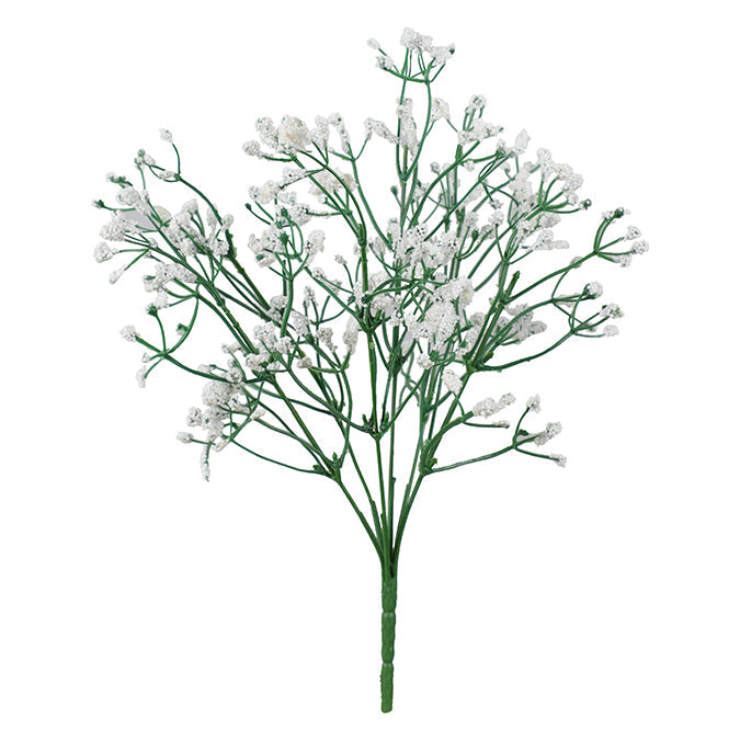 Bouquet de gypsophile blanc artificielle 13 po