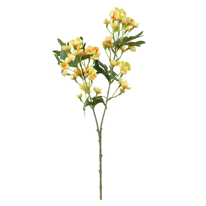 Branche de fleurs de pommier artificielles 24 po