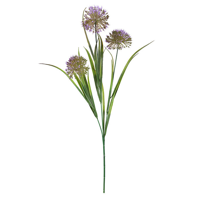 Branche d'allium artificielle 25,5 po