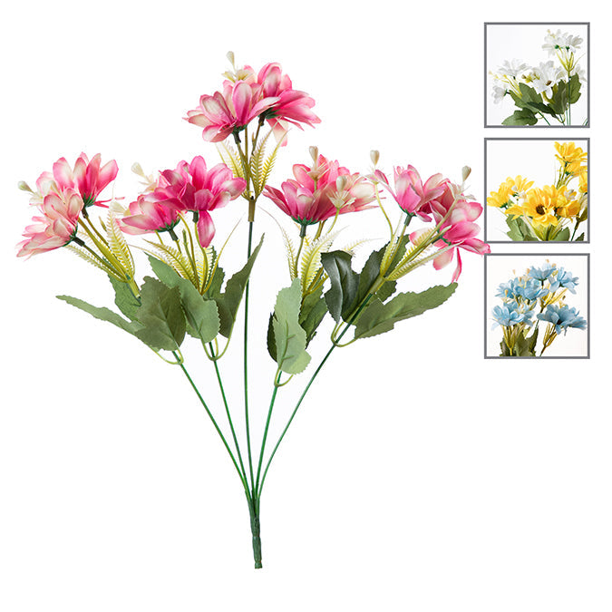 Bouquet de marguerites artificielles 13 po