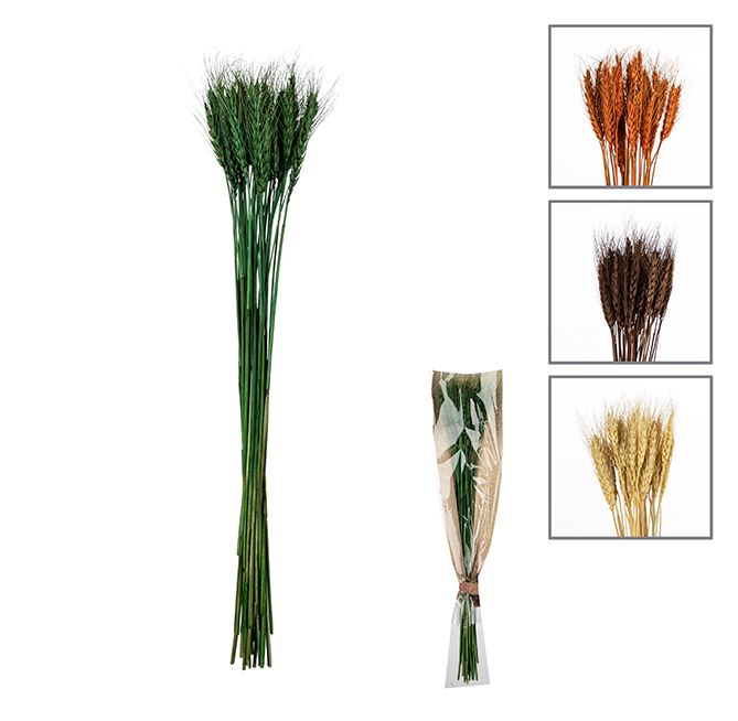 Bouquet d'herbe artificielle de blé séché 24 po