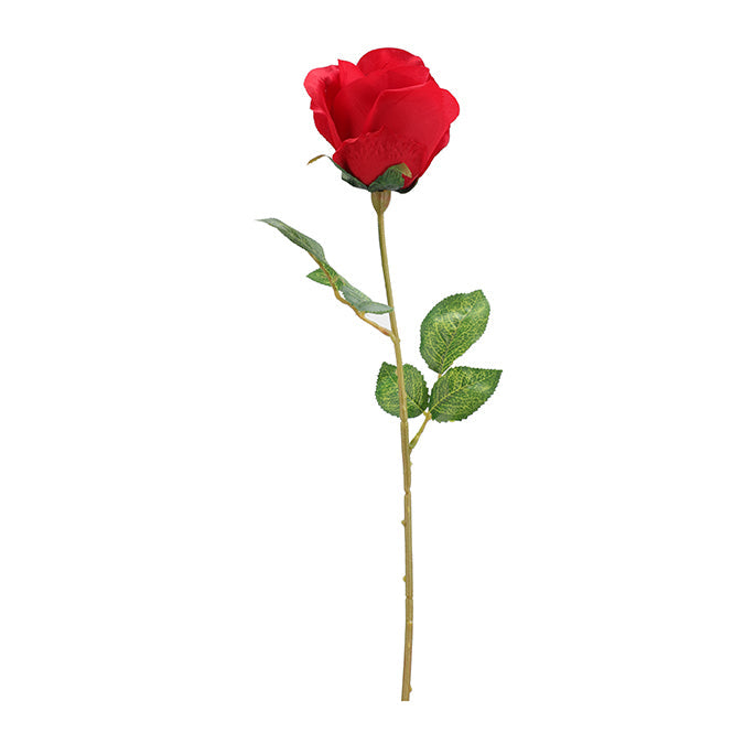 Tige de roses artificielles en satin 27 po