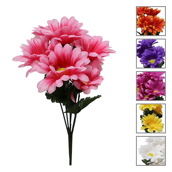 Bouquet de marguerites artificielles 13 po