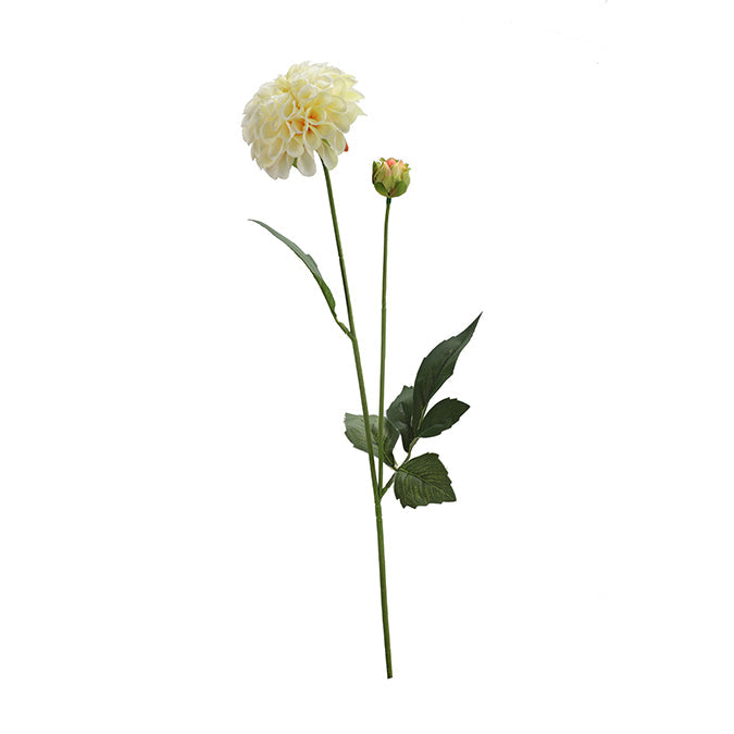 Tige de chrysanthème artificielle avec bourgeon 22 po