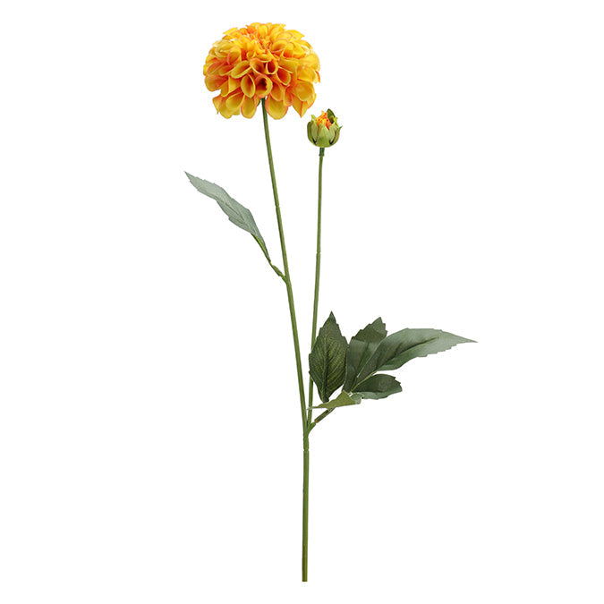 Tige de chrysanthème artificielle avec bourgeon 22 po