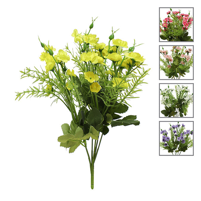 Bouquet de fleurs artificielles 13 po