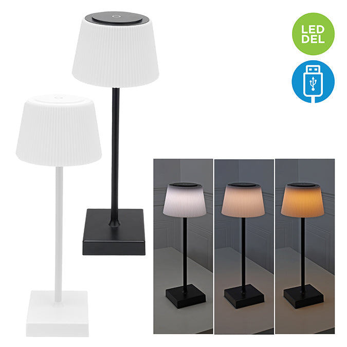 Lampe de table DEL rechargeable USB