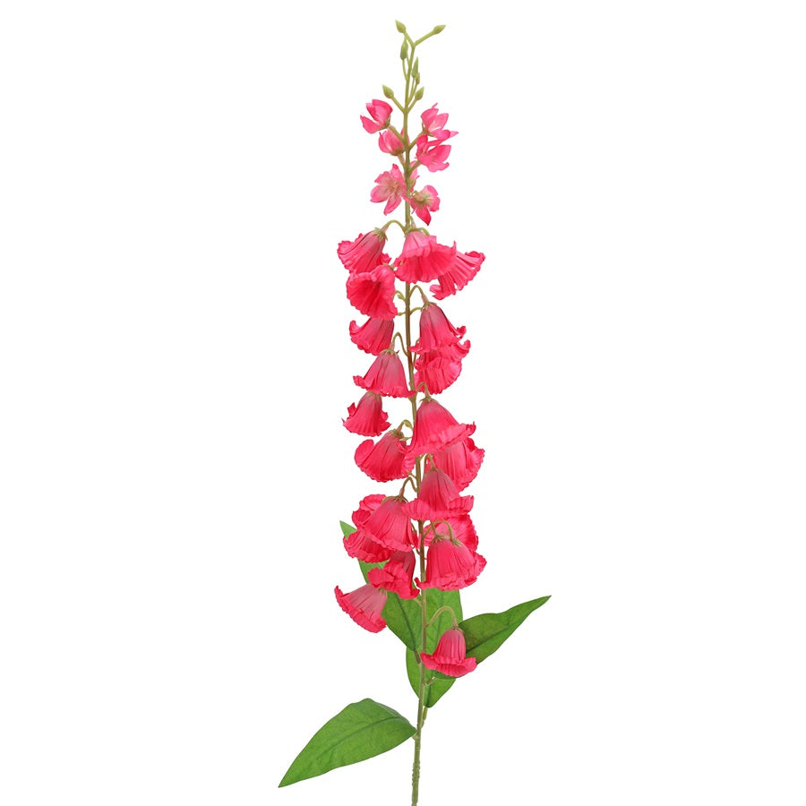 Tige de campanules artificielles 36 po fuchsia