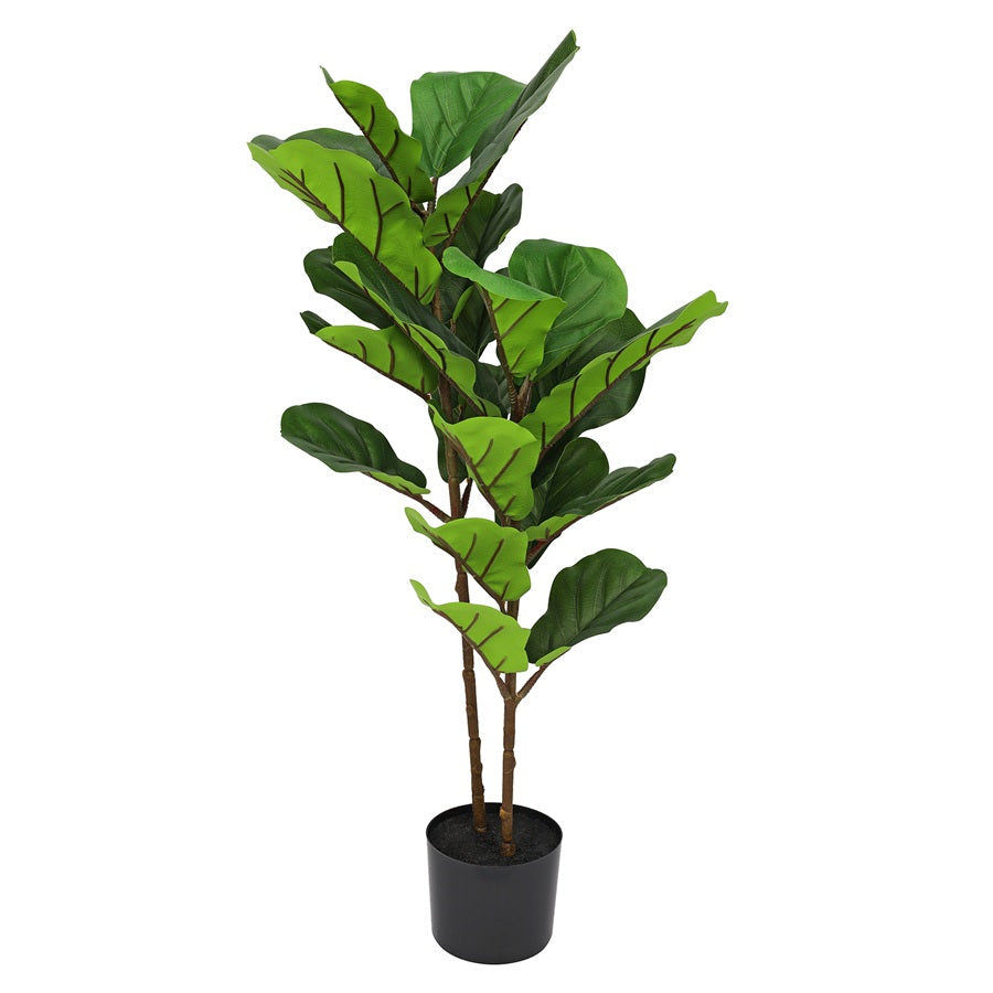 Plante artificielle 39 po dans pot en plastique noir