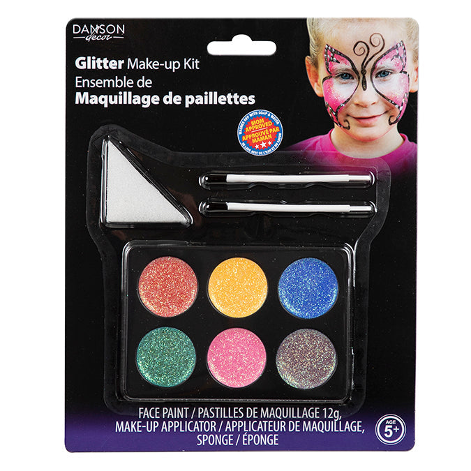 Ensemble de maquillage à paillettes