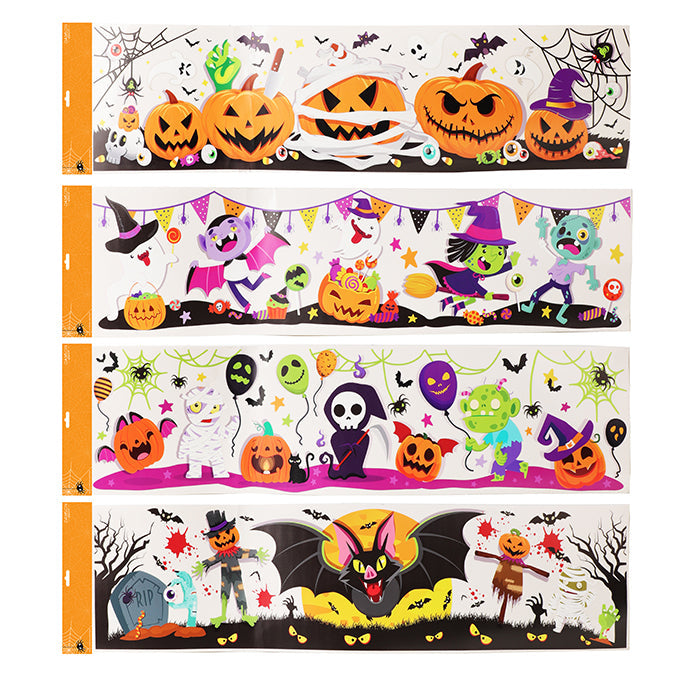 Autocollants d'Halloween pour fenêtres