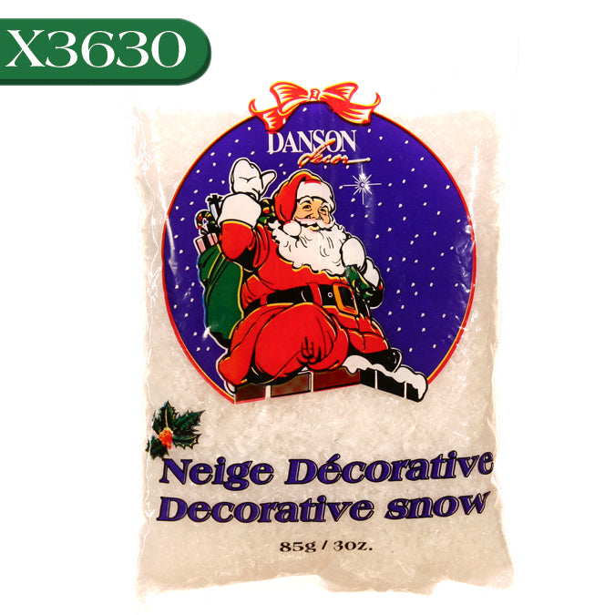 Neige artificielle 3 oz en sac