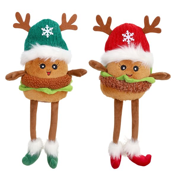 Hamburger de Noël 16 po