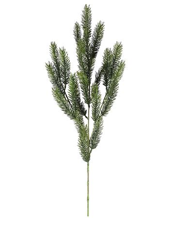 Branche 30 po sapin artificiel vert couleur naturelle
