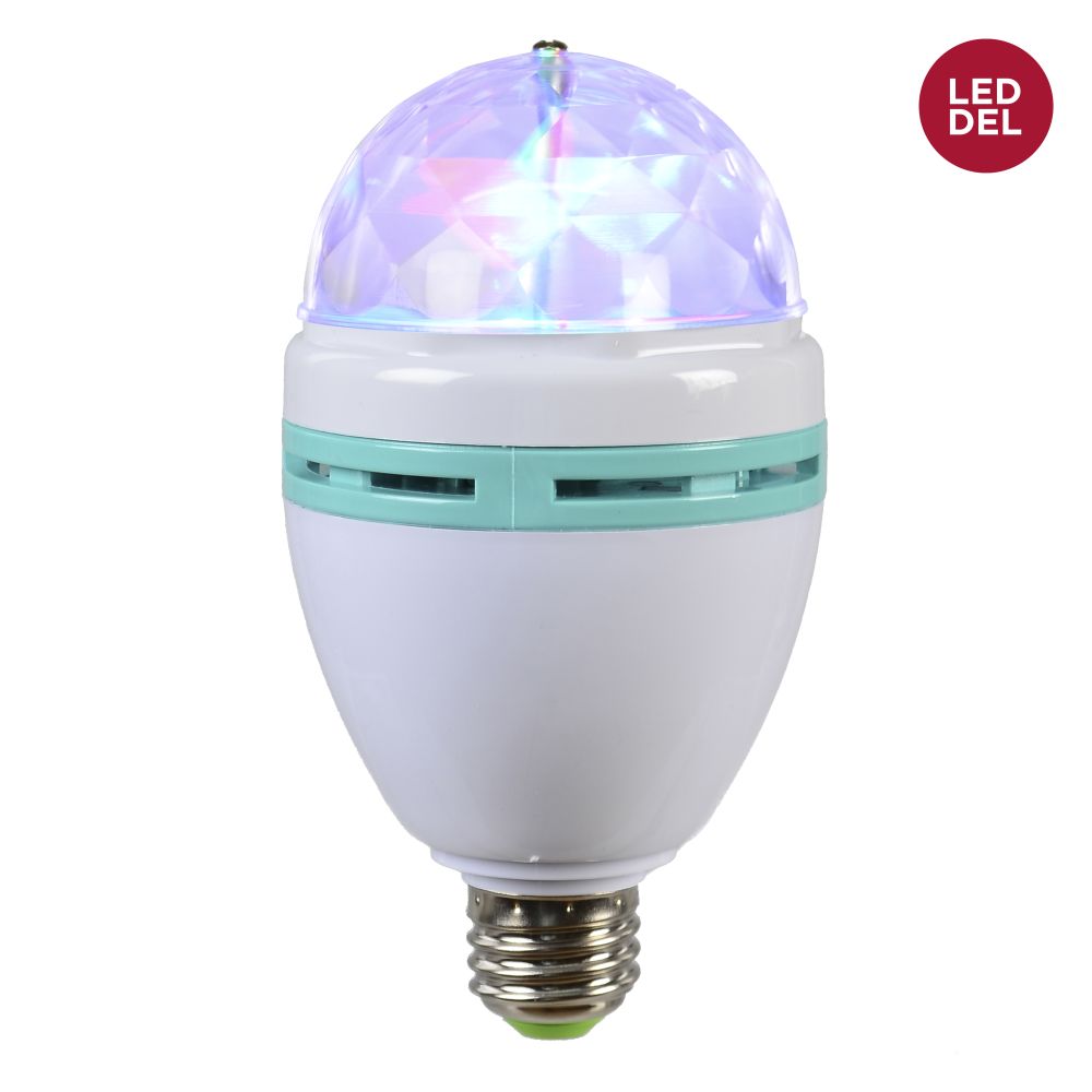 Lampe DEL rotative à 3 couleurs