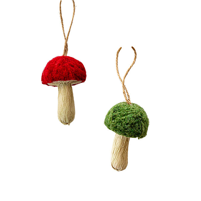 Ornement champignon 2,5 po en mousse