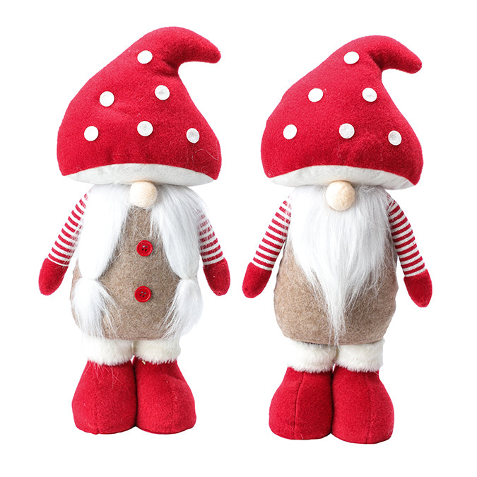 Gnome 19 po avec chapeau champignon
