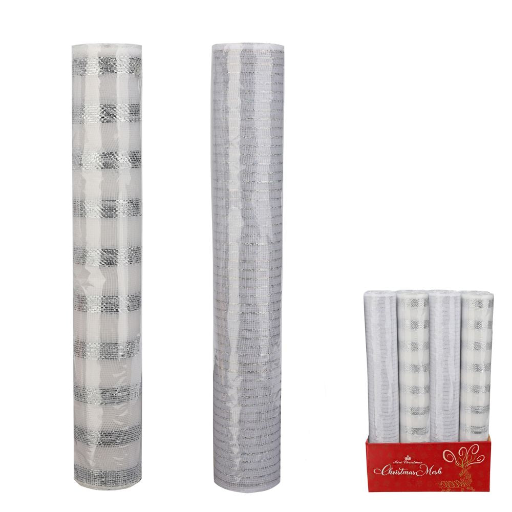 Rouleau de tulle blanc 21 po x 10 verges