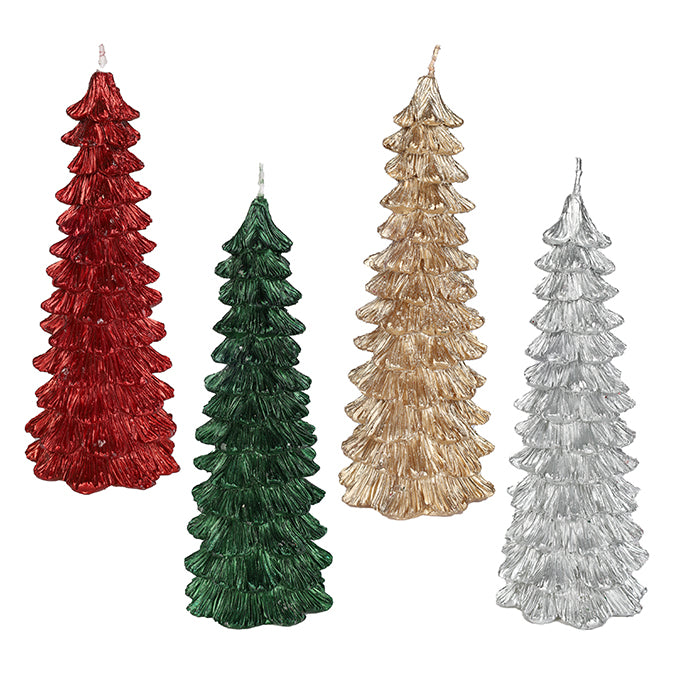 Chandelle en forme de sapin 16,8 cm