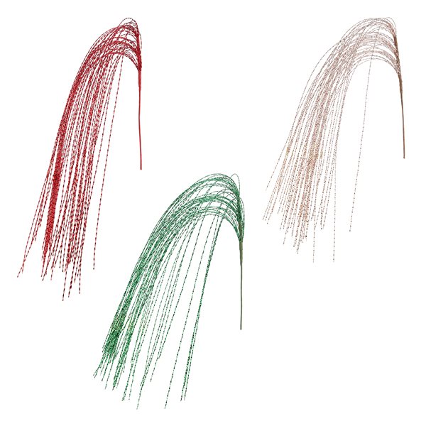 Tige d'herbes brillantes 7,8 po x 40,5 po