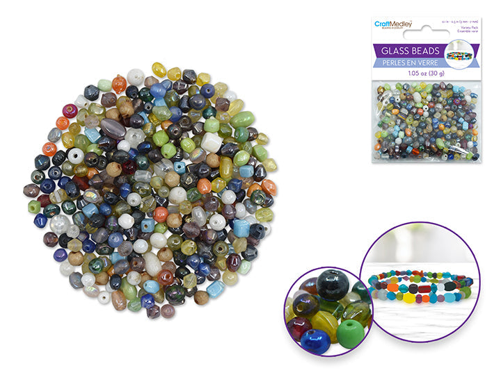 Perle en verre 30 g bijoux