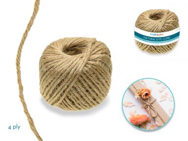 Ficelle de jute 80 g naturel