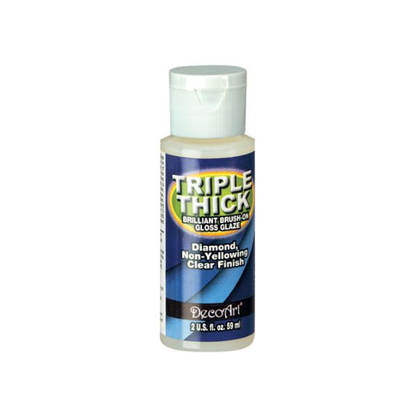 Glacis brillant 2 oz triple épaisseur (Triple Thick) DécoArt