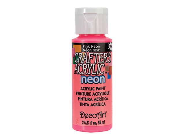 Peinture acrylique néon 2 oz DecoArt