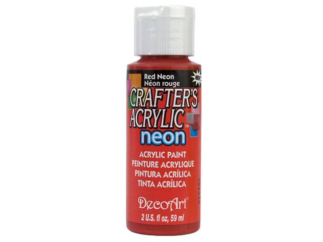Peinture acrylique néon 2 oz DecoArt