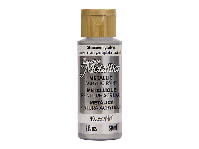 Peinture acrylique métallique 2 oz DecoArt