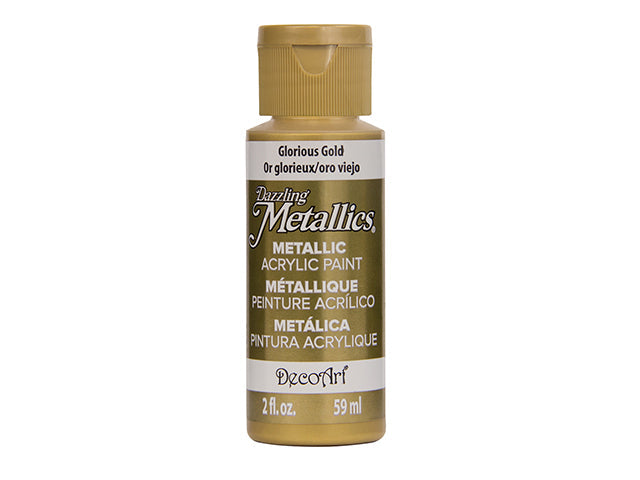 Peinture acrylique métallique 2 oz DecoArt