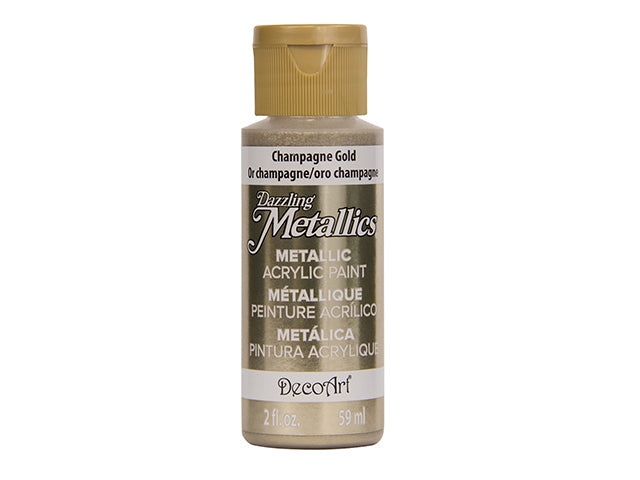Peinture acrylique métallique 2 oz DecoArt